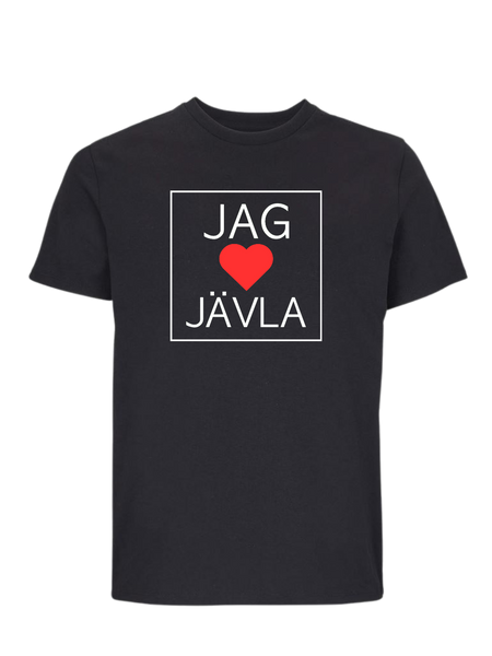 JAG SYDÄN JÄVLA - T-paita - Tilaa viimeistään 8.2. klo 12:00 mennessä ehtiäksesi Ystävänpäivään