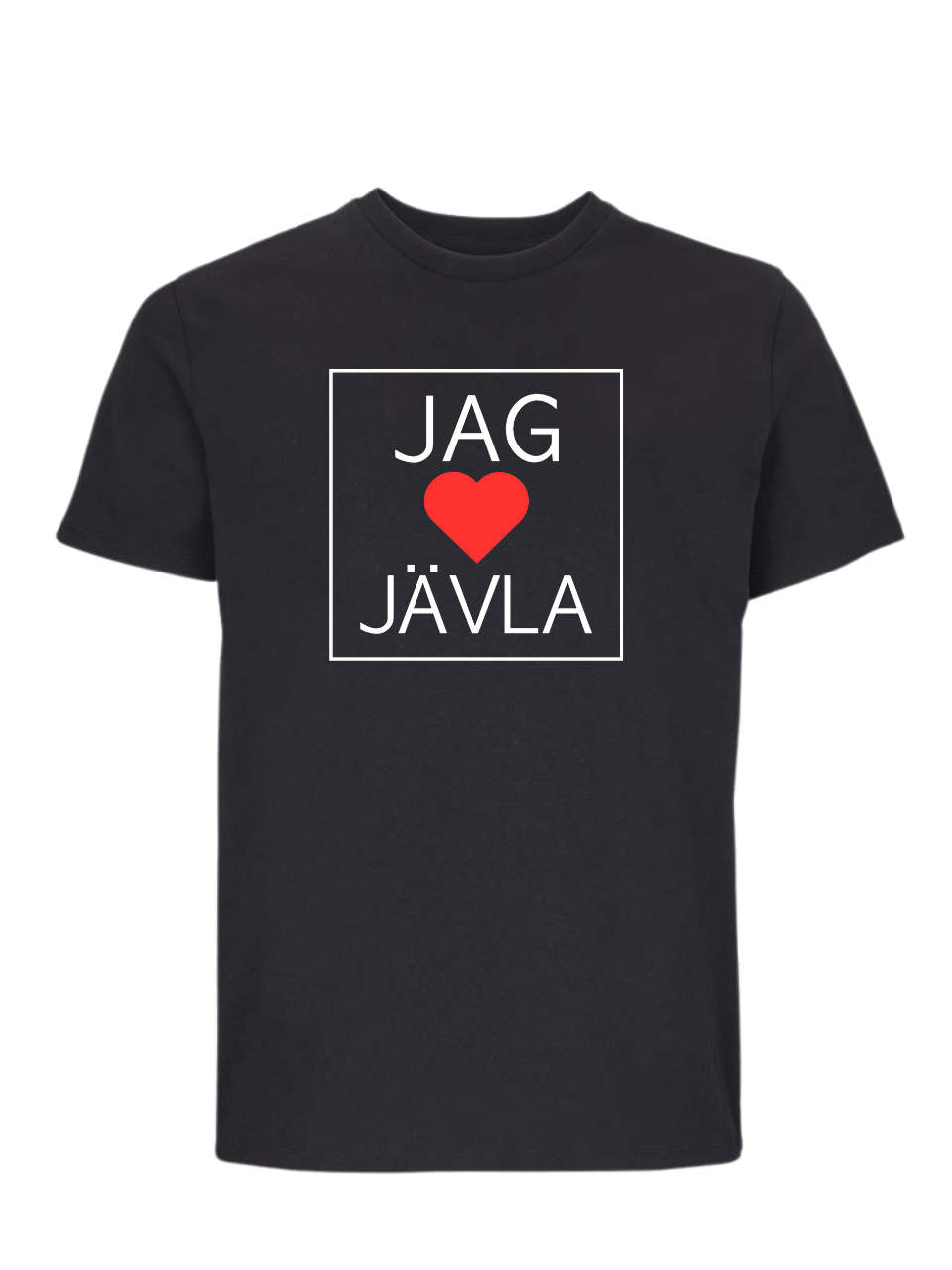 JAG SYDÄN JÄVLA - T-paita - Tilaa viimeistään 8.2. klo 12:00 mennessä ehtiäksesi Ystävänpäivään