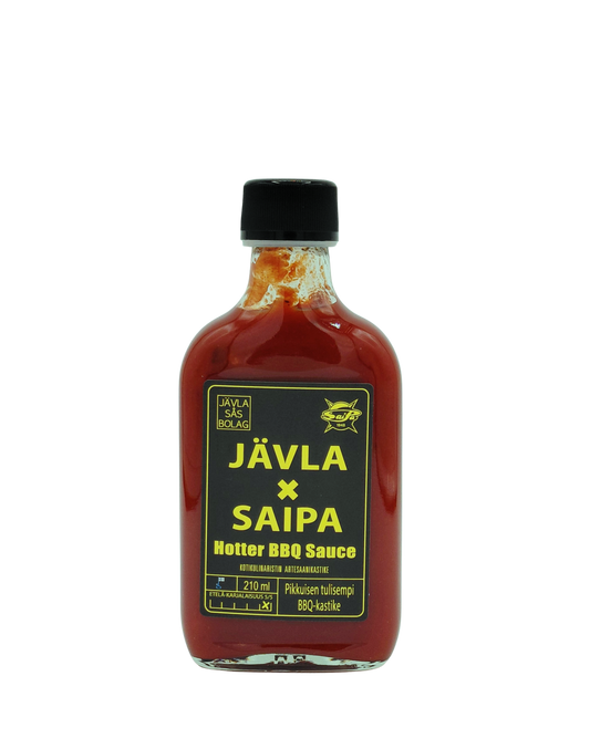 Jävla X SaiPa HOTTER BBQ SAUCE - SUPERUUTUUS !